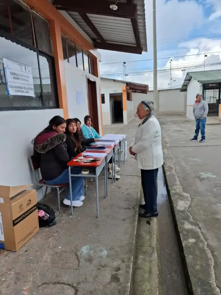 Votaciones en Chimborazo 