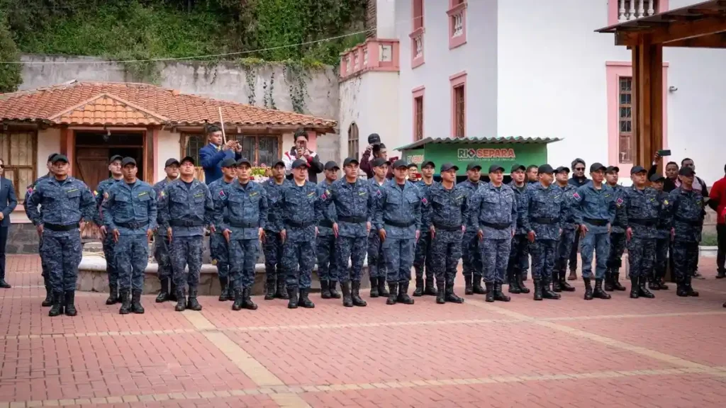 Municipio Riobamba ejecuta curso de formación para agentes de control