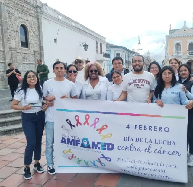 Día Mundial contra el Cáncer: Riobamba sede de primera marcha 