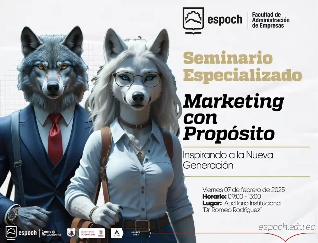 Espoch invita al Seminario Especializado en Marketing