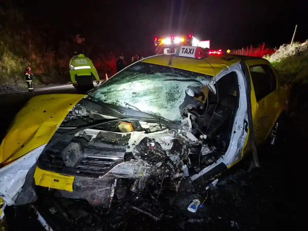 Accidente de tránsito dejó dos personas heridas