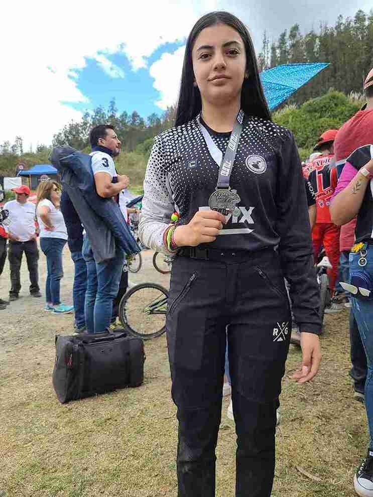 Deportista de Riobamba destaca en BMX y atletismo