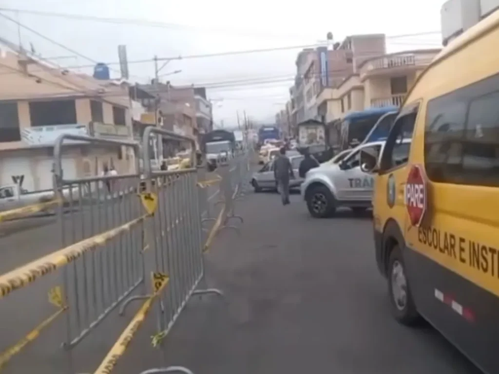 Simulacro fallido del Municipio causó tráfico vehicular en Riobamba