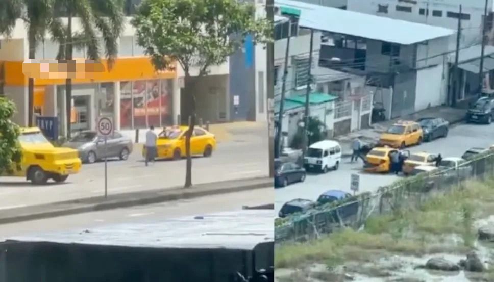 Balacera en Guayaquil tras intento de robo a un vehículo blindado. http://laprensa.com.ec