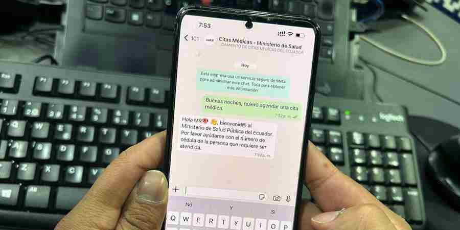 Ministerio de Salud activa número de WhatsApp para agendar citas