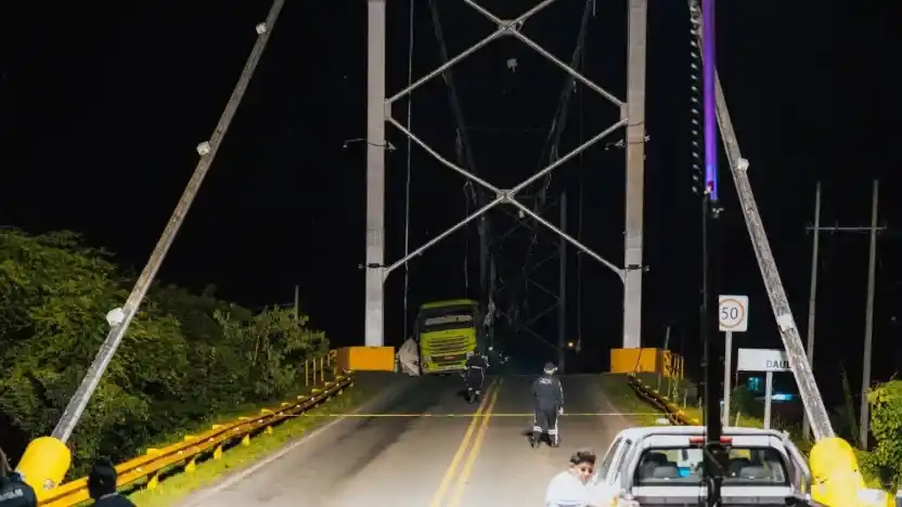 Puente de Daule deja un muerto y cinco heridos