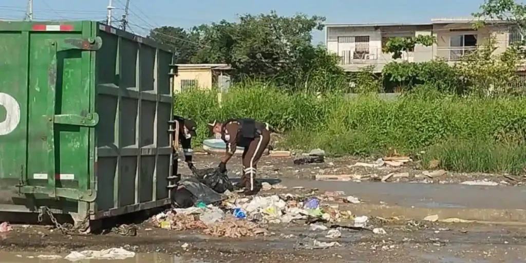 Cuerpo de hombre descuartizado y abandonado en un basurero