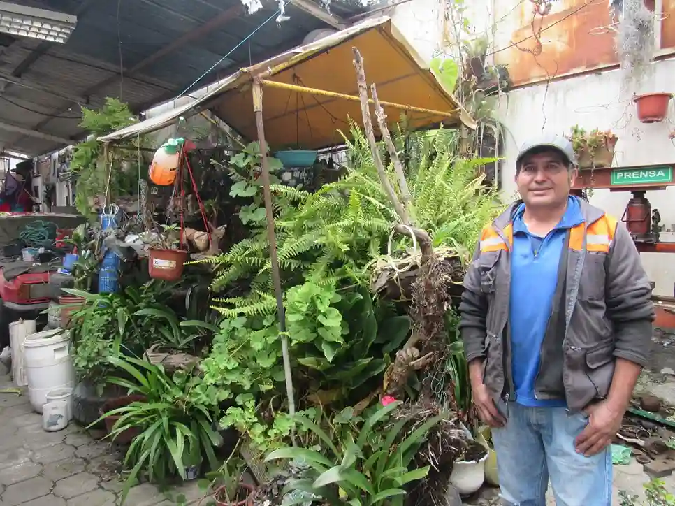 Hugo es mecánico pero también ecologista