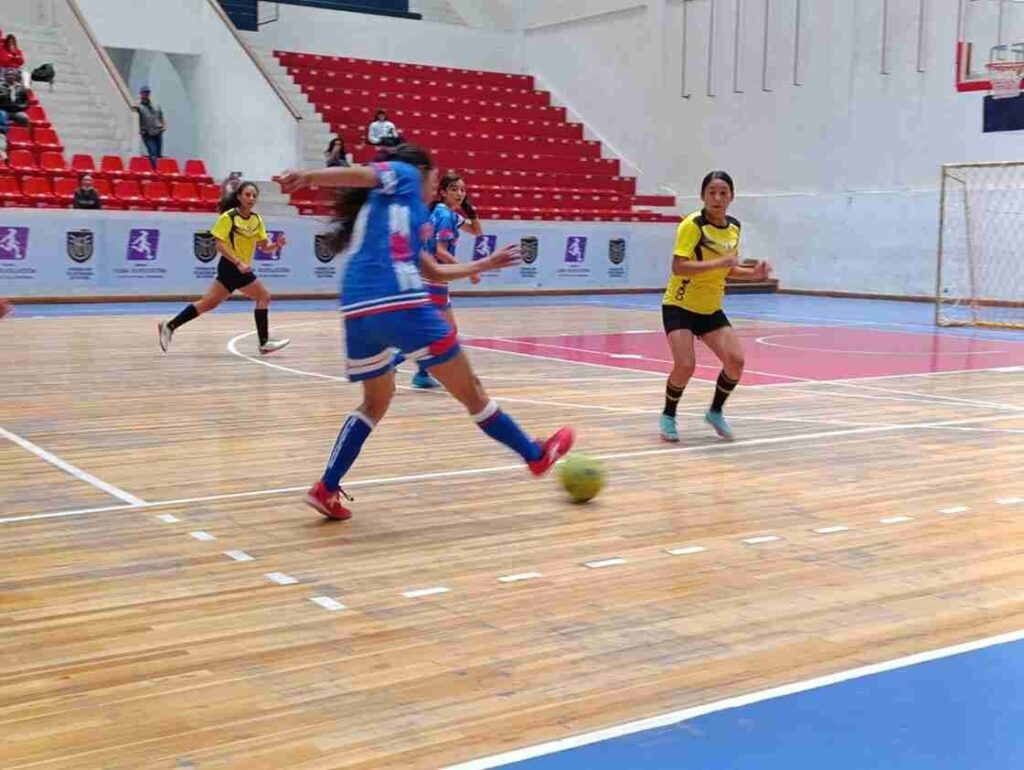 Torneo de Futsal estudiantil femenino:  21 goles en cinco partidos