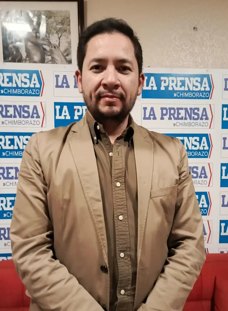 Ramiro Vallejo, director de Movilidad Riobamba. 