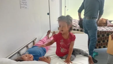 Niños evacuados en Taisha, Morona Santiago, se recuperan