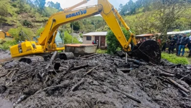 COE declaró a Colta en emergencia por las lluvias y deslaves