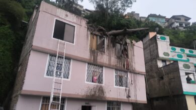 Deslave en Guápulo deja tres familias afectadas en Quito