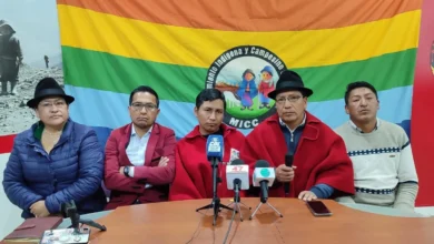 Movimiento indígena de Cotopaxi denuncia casos de extorsión