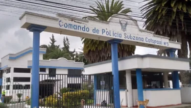 Cotopaxi: policías fueron destituidos por actos ilícitos.