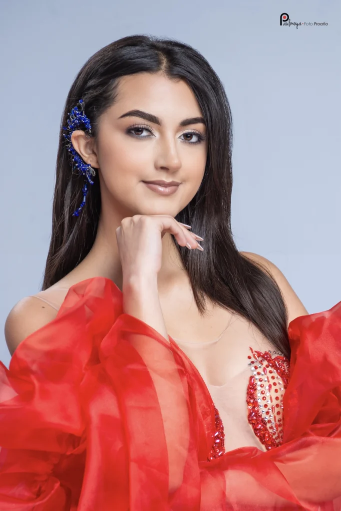 Elección reina de Riobamba 2025: candidata Alma Isabel Luna
