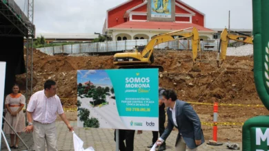 Inician los trabajos en la Plaza Cívica y el Parque de Macas