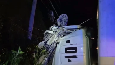 Accidente en vía Guaranda-Chimbo causa alarma comunitaria.