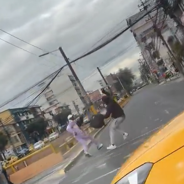 Pelea con machete entre limpiaparabrisas causa temor y miedo