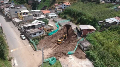 Chimbo avanza con reconstrucción del embaulado Gustavo Saltos