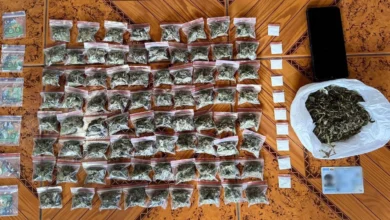 Operativo policial decomisó 407 gramos de droga en Riobamba