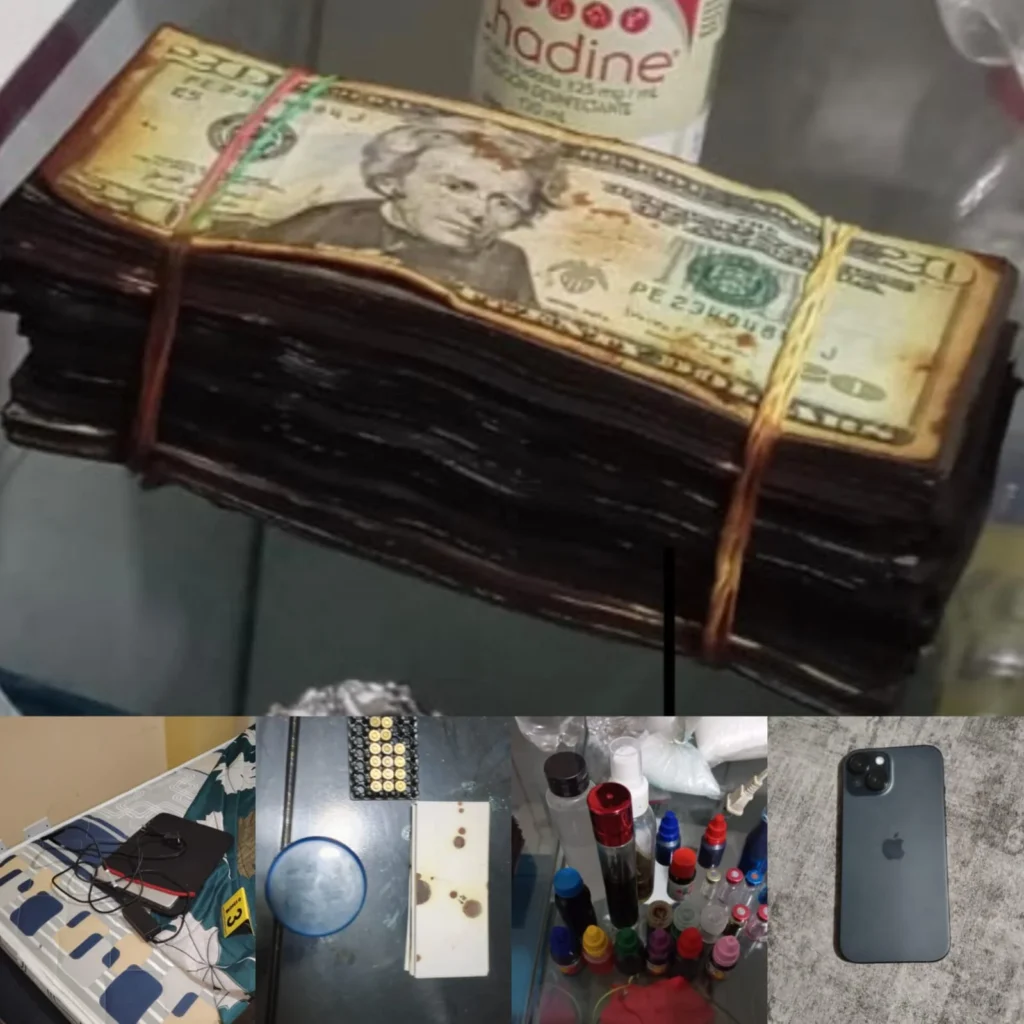 Un hombre y una mujer fueron detenidos por falsificar billetes en Riobamba. En un allanamiento se encontró evidencias