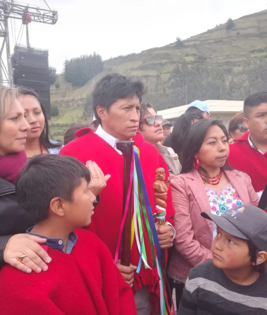 El Movimiento Indígena de Chimborazo mantiene confianza en Fernando Guamán como líder para que defienda su intereses y cristalice sus sueños