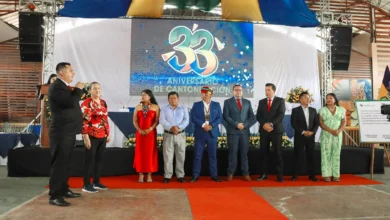 Huamboya cerró sus fiestas con Desfile Cívico y Sesión Solemne