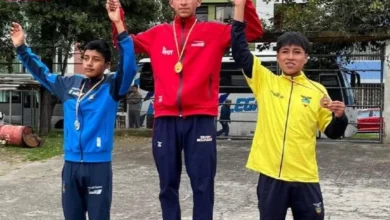 Oro para Tungurahua en atletismo.