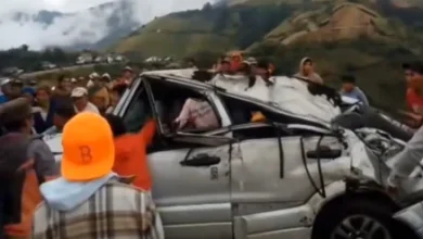 Dos muertos en accidente de tránsito en Guaranda