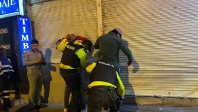 9 detenidos y local clausurado por microtráfico en Latacunga