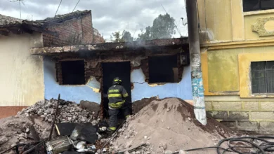 Adulto mayor herido por explosión de fuga de gas