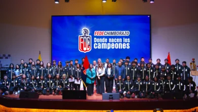 Chimborazo abanderó a deportistas para los Juegos Nacionales