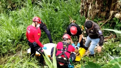 Macas Hallaron el cadáver de un hombre en una quebrada