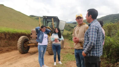 Mejoramiento vial en Cerro Susanga avanza en Bolívar
