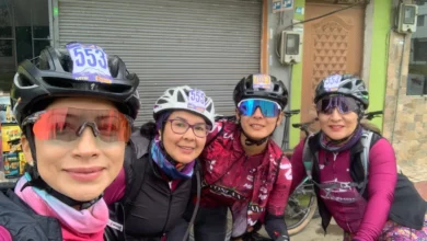 Mujeres macabeas completaron reto en ciclismo de altura
