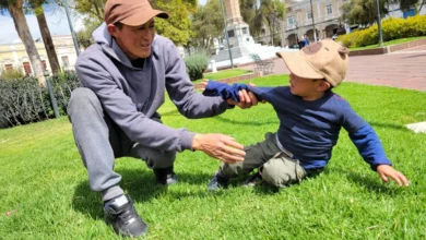 Día del Padre: saludo al hombre que da la vida por sus hijos. Walter Saigua Criollo y su amado Christofer Jair, de 2 años 3 meses