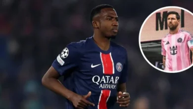 Willian Pacho vs Lionel Messi en el Mundial de Club