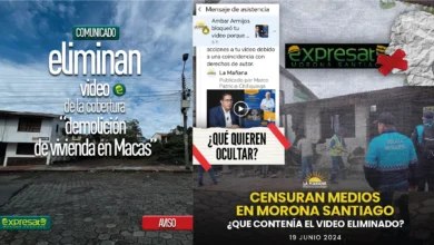 Posible caso de censura a medios de comunicación en Morona