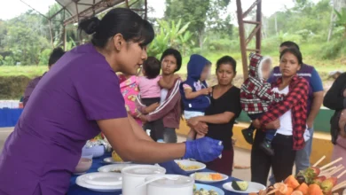 Taller sobre nutrición en Limón Indanza para madres