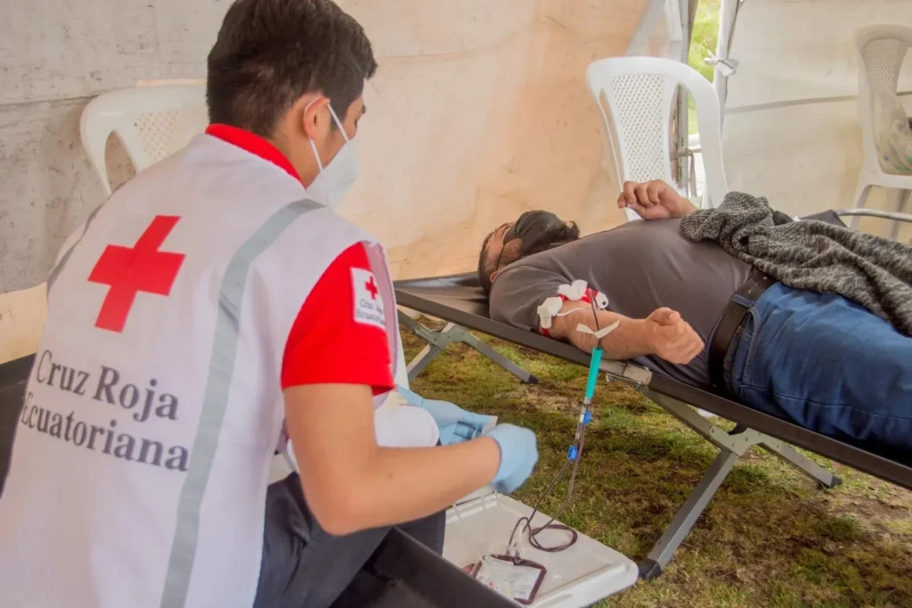 Cruz Roja Cotopaxi: ¿Cuál es el proceso de la sangre donada?