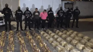 Policía Nacional decomisó media tonelada de droga