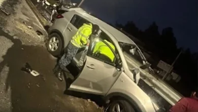 Mujer embarazada muere en accidente de tránsito en Ambato.