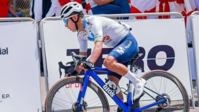 El ciclista ecuatoriano sufrió un accidente de tránsito