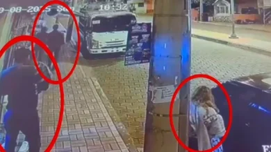 5 jóvenes roban pieza de un camión en San José de Chimbo.