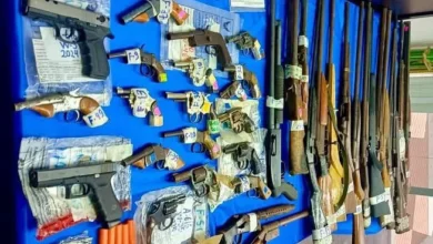 50 armas de fuego decomisadas en Tungurahua se destruirán.