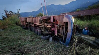 Accidente en Bolívar: bus cae a un abismo y deja cinco muertos