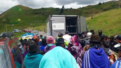 Ambato madre e hijo encontrados muertos en Pilahuín.