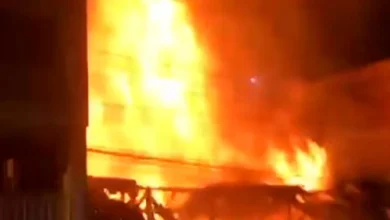 Incendio consumió una casa en San Miguel de Bolívar.