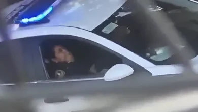 VIDEO | Policías de México tenían relaciones en una patrulla.